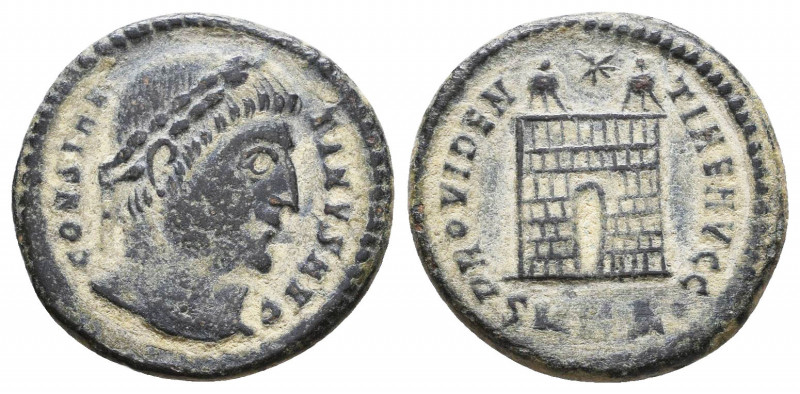 Constantine I. A.D. 307/10-337. AE follis
Reference:
Condition: Very Fine

W...