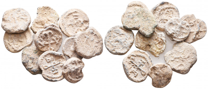 Lot of Byzantine Lead Seals, 7th - 13th Centuries
Reference:
Condition: Very F...