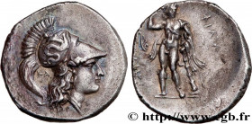 LUCANIA - HERACLEA
Type : Nomos, statère ou didrachme 
Date : c. 281-278 AC 
Mint name / Town : Héraclée, Lucanie 
Metal : silver 
Diameter : 22  mm
O...