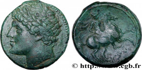 SICILY - SYRACUSE
Type : Double litrai 
Date : c. 250 AC. 
Mint name / Town : Syracuse, Sicile 
Metal : copper 
Diameter : 27  mm
Orientation dies : 1...