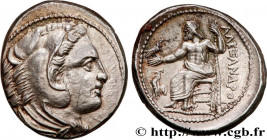 MACEDONIA - MACEDONIAN KINGDOM - ALEXANDER III THE GREAT
Type : Tétradrachme 
Date : c. 330-325 AC. 
Mint name / Town : Amphipolis, Macédoine 
Metal :...