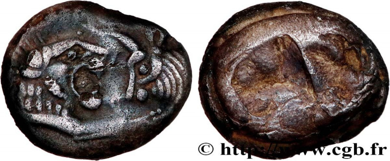 LYDIA - LYDIAN KINGDOM - CROESUS
Type : Tiers de statère 
Date : c. 550 AC. 
Min...