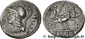 SERVILIA
Type : Denier 
Date : 100 AC. 
Mint name / Town : Rome 
Metal : silver 
Millesimal fineness : 950  ‰
Diameter : 19  mm
Orientation dies : 6  ...