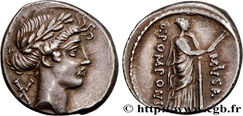 POMPONIA
Type : Denier 
Date : 66 AC. 
Mint name / Town : Rome 
Metal : silver 
...