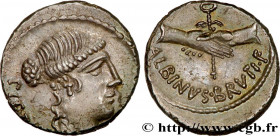 POSTUMIA
Type : Denier 
Date : 48 AC. 
Mint name / Town : Rome 
Metal : silver 
Millesimal fineness : 950  ‰
Diameter : 18  mm
Orientation dies : 5  h...