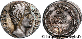 AUGUSTUS
Type : Denier 
Date : 19 AC. 
Mint name / Town : Colonia Patricia 
Metal : silver 
Millesimal fineness : 950  ‰
Diameter : 17,5  mm
Orientati...