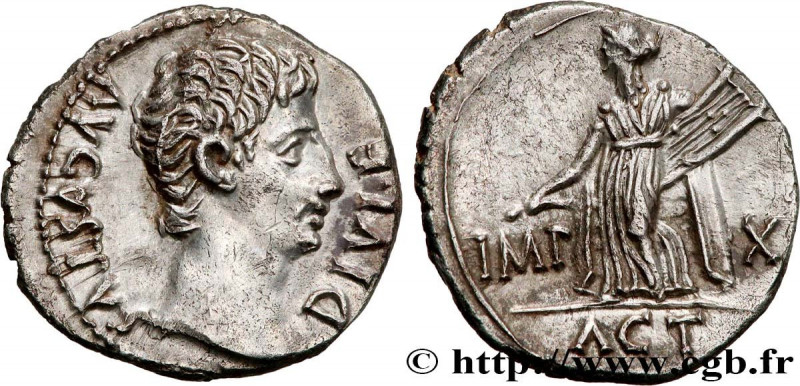 AUGUSTUS
Type : Denier 
Date : 15 AC. 
Mint name / Town : Lyon  
Metal : silver ...