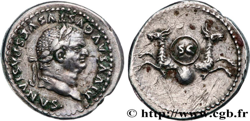 DIVUS VESPASIAN
Type : Denier 
Date : 80 
Mint name / Town : Rome 
Metal : silve...