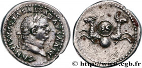 DIVUS VESPASIAN
Type : Denier 
Date : 80 
Mint name / Town : Rome 
Metal : silver 
Millesimal fineness : 900  ‰
Diameter : 18,5  mm
Orientation dies :...