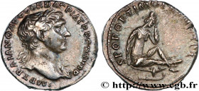 TRAJANUS
Type : Denier 
Date : 107 
Mint name / Town : Rome 
Metal : silver 
Millesimal fineness : 900  ‰
Diameter : 17  mm
Orientation dies : 6  h.
W...