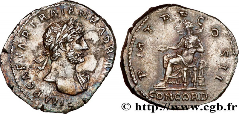HADRIAN
Type : Denier 
Date : 117 
Mint name / Town : Rome 
Metal : silver 
Mill...