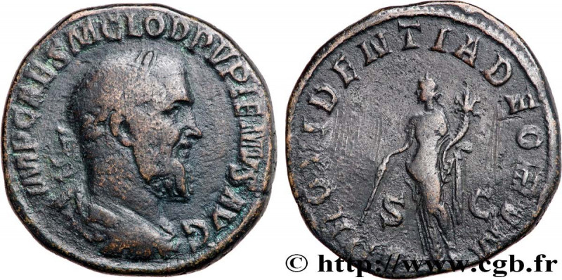 PUPIENUS
Type : Sesterce 
Date : 238 
Mint name / Town : Rome 
Metal : bronze 
D...