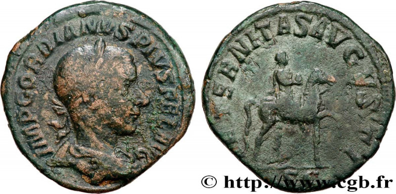 GORDIAN III
Type : Sesterce 
Date : mi 240 
Mint name / Town : Rome 
Metal : bro...