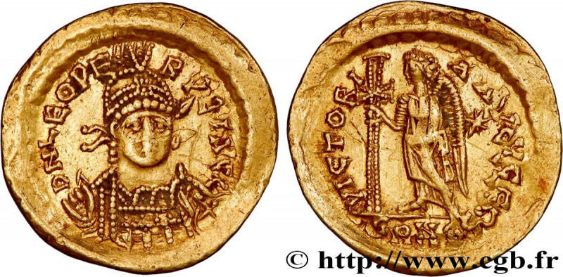 LEO I
Type : Solidus 
Date : 457-462 
Mint name / Town : Constantinople 
Metal :...