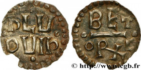 LOUIS THE PIOUS
Type : Denier 
Date : c. 771-793/4 
Date : n.d. 
Mint name / Town : Bourges 
Metal : silver 
Diameter : 19,5  mm
Orientation dies : 8 ...