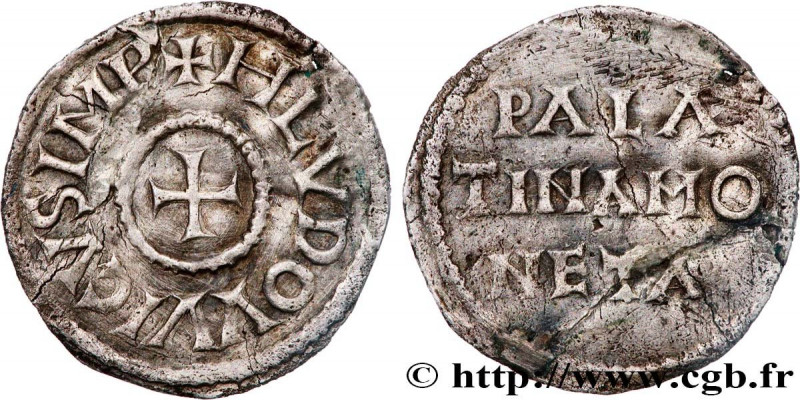 LOUIS THE PIOUS
Type : Denier 
Date : c. 819/822-830 
Date : n.d. 
Mint name / T...