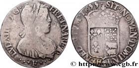 LOUIS XIV "THE SUN KING"
Type : Demi-écu à la mèche longue de Béarn 
Date : 1655 
Mint name / Town : Pau 
Metal : silver 
Millesimal fineness : 917  ‰...