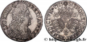 LOUIS XIV "THE SUN KING"
Type : Écu aux trois couronnes 
Date : 1715 
Mint name / Town : Lyon 
Quantity minted : 756576 
Metal : silver 
Millesimal fi...