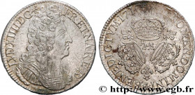 LOUIS XIV "THE SUN KING"
Type : Écu aux trois couronnes de Béarn 
Date : 1710 
Mint name / Town : Pau 
Quantity minted : 252949 
Metal : silver 
Mille...