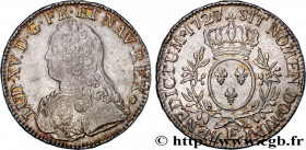 LOUIS XV THE BELOVED
Type : Écu dit “aux branches d'olivier” 
Date : 1727 
Mint name / Town : Tours 
Quantity minted : 475728 
Metal : silver 
Millesi...