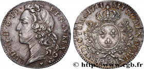 LOUIS XV THE BELOVED
Type : Demi-écu dit "au bandeau" 
Date : 1741 
Mint name / Town : Strasbourg 
Metal : silver 
Millesimal fineness : 917  ‰
Diamet...