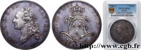 LOUIS XVI
Type : Écu dit "de Calonne", essai original à six pans de virole 
Date : 1786 
Mint name / Town : Paris 
Metal : silver 
Millesimal fineness...