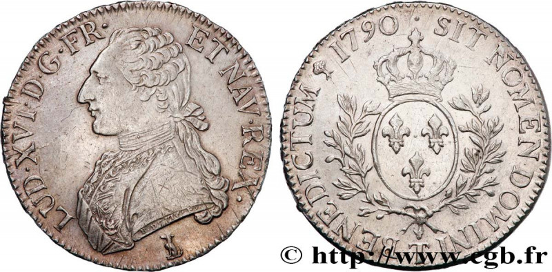 LOUIS XVI
Type : Écu dit "aux branches d'olivier" 
Date : 1790 
Mint name / Town...
