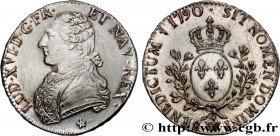 LOUIS XVI
Type : Écu dit "aux branches d'olivier" 
Date : 1790 
Mint name / Town : Lille 
Quantity minted : 122093 
Metal : silver 
Millesimal finenes...