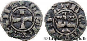 NAVARRE - KINGDOM OF NAVARRE - JOAN OF NAVARRE
Type : Denier 
Date : c. 1274-1305 
Date : n.d. 
Metal : billon 
Diameter : 18,5  mm
Orientation dies :...