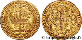 FLANDERS - COUNTY OF FLANDERS - LOUIS OF MALE
Type : Mouton d'or 
Date : c. 1356-1370 
Mint name / Town : Gand 
Quantity minted : 4178272 
Metal : gol...
