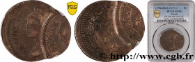 DIRECTOIRE
Type : Cinq centimes Dupré, grand module, Fauté Double frappe 
Date : n.d. 
Mint name / Town : Paris 
Quantity minted : --- 
Metal : copper...