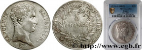 PREMIER EMPIRE / FIRST FRENCH EMPIRE
Type : 5 francs Napoléon Empereur, Calendrier révolutionnaire 
Date : An 14 (1805) 
Mint name / Town : Paris 
Qua...