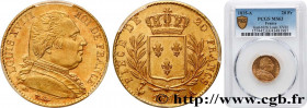 LOUIS XVIII
Type : 20 francs or Louis XVIII, buste habillé 
Date : 1815 
Mint name / Town : Paris 
Quantity minted : 2.464.716 
Metal : gold 
Millesim...