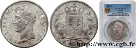 CHARLES X
Type : 5 francs Charles X, 1er type 
Date : 1826 
Mint name / Town : Paris 
Quantity minted : 7.168.865 
Metal : silver 
Millesimal fineness...