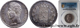 CHARLES X
Type : 2 francs Charles X 
Date : 1826 
Mint name / Town : La Rochelle 
Quantity minted : 18592 
Metal : silver 
Millesimal fineness : 900  ...