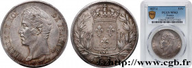 CHARLES X
Type : 5 francs Charles X, 2e type 
Date : 1827 
Mint name / Town : Limoges 
Quantity minted : 334750 
Metal : silver 
Millesimal fineness :...