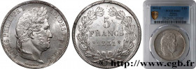 LOUIS-PHILIPPE I
Type : 5 francs Ier type Domard, tranche en creux 
Date : 1831 
Mint name / Town : Perpignan 
Quantity minted : --- 
Metal : silver 
...