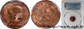 III REPUBLIC
Type : 1 centime Daniel-Dupuis 
Date : 1900 
Mint name / Town : Paris 
Quantity minted : 221090 
Metal : bronze 
Diameter : 15  mm
Orient...
