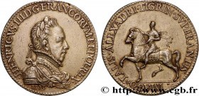 HENRY III
Type : Médaille, Alexandre (Henri III) franchissant le Tigre 
Date : 1579 
Mint name / Town : Monnaie de Paris 
Metal : gold plated silver 
...