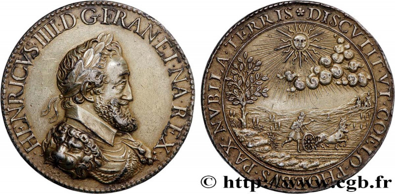 HENRY IV
Type : Médaille, Phoebus dissipe les nuages 
Date : n.d. 
Metal : gold ...