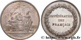 FRENCH CONSTITUTION - NATIONAL ASSEMBLY
Type : Médaille, Confédération des Français 
Date : 1790 
Metal : silver 
Diameter : 40,5  mm
Engraver : Nicol...