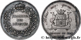 LOUIS XVIII
Type : Médaille, Chambre des députés 
Date : 1815 
Metal : silver 
Diameter : 38  mm
Weight : 29,44  g.
Edge : gravée : L. DE FOLLEVILLE 
...