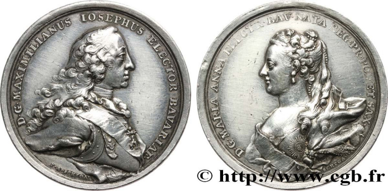 GERMANY - DUCHY OF BAVARIA - MAXIMILIAN III JOSEPH
Type : Médaille, Mariage du P...