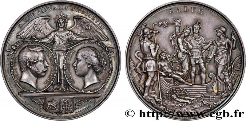 GERMANY - KINGDOM OF PRUSSIA - FREDERICK-WILLIAM IV
Type : Médaille, Mariage du ...