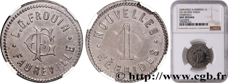 III REPUBLIC - NEW HEBRIDES - VATE ISLAND
Type : 1 (schilling) 
Date : ND 
Quant...