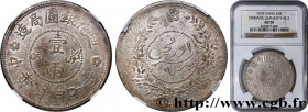 CHINA - SINKIANG PROVINCE
Type : Sar (Tael) 
Date : 1918 
Quantity minted : - 
Metal : silver 
Diameter : 39  mm
Orientation dies : 12  h.
Weight : 35...