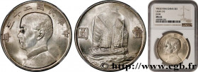 CHINA - REPUBLIC OF CHINA
Type : 1 Dollar Sun Yat-Sen an 23 
Date : (1934) 
Quantity minted : 128740000 
Metal : silver 
Millesimal fineness : 880  ‰
...