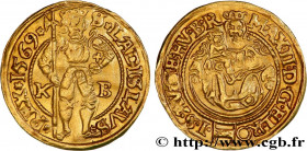 HUNGARY - KINGDOM OF HUNGARY - MAXIMILIAN II
Type : Ducat d’or 
Date : 1569 
Mint name / Town : Kremnitz 
Metal : gold 
Diameter : 22  mm
Orientation ...