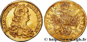 HUNGARY - FRANCIS I OF LORRAINE
Type : Ducat d’or 
Date : 1760 
Mint name / Town : Karlsburg 
Metal : gold 
Millesimal fineness : 986  ‰
Diameter : 22...