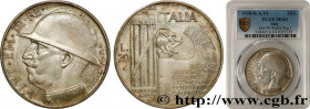 ITALY - KINGDOM OF ITALY - VICTOR-EMMANUEL III
Type : 20 Lire, 10e anniversaire de la fin de la Première Guerre mondiale 
Date : 1928 
Mint name / Tow...